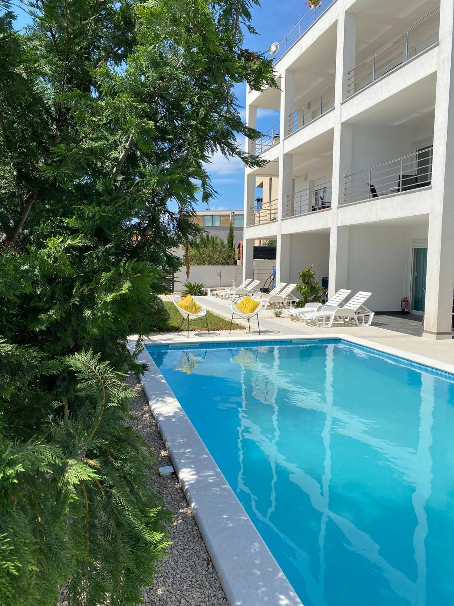 Apartment Deluxe Villa Carlotta Zadar Exteriör bild