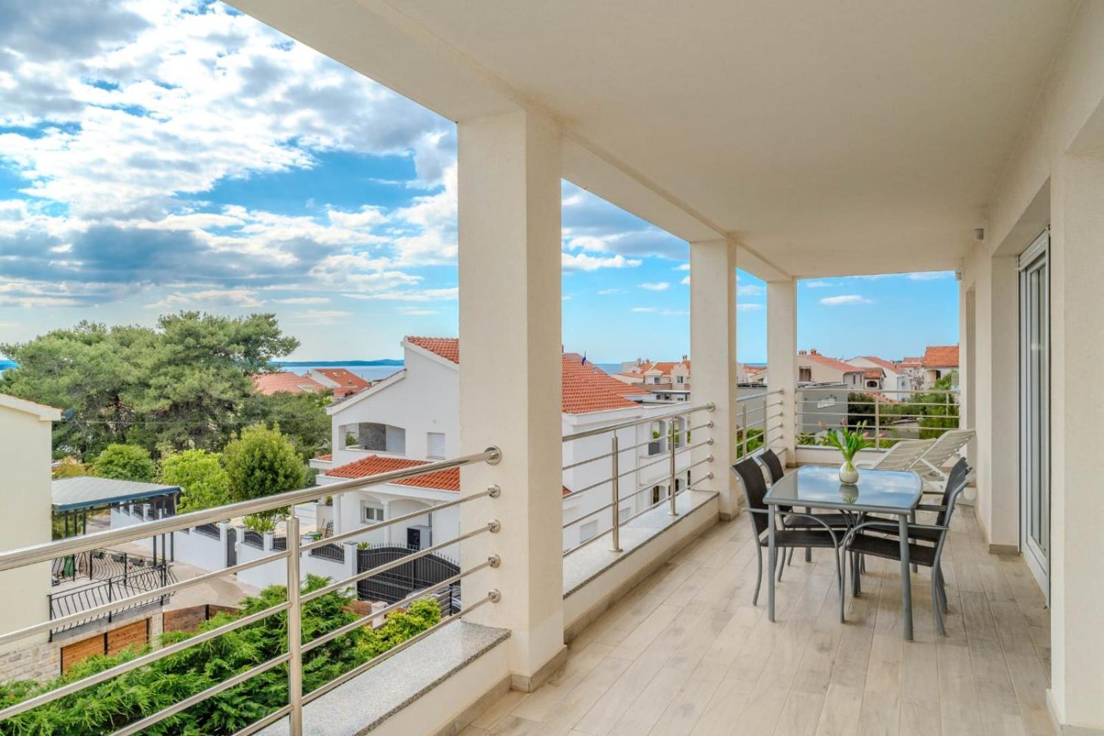 Apartment Deluxe Villa Carlotta Zadar Exteriör bild