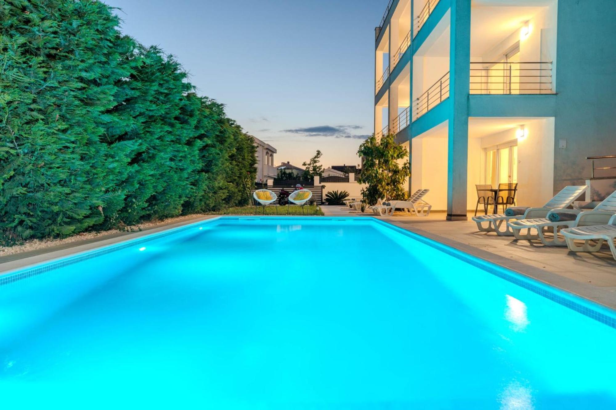 Apartment Deluxe Villa Carlotta Zadar Exteriör bild