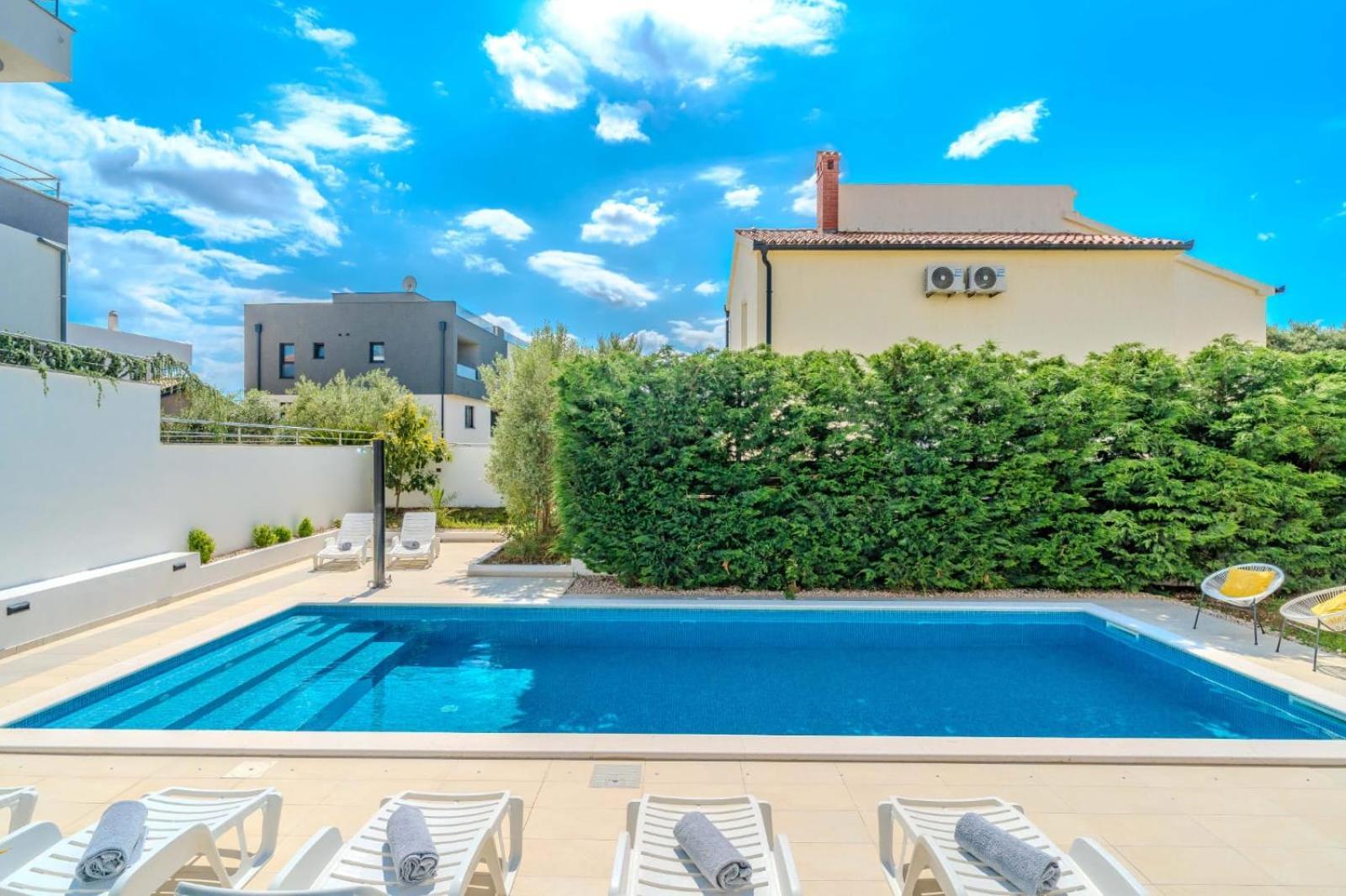 Apartment Deluxe Villa Carlotta Zadar Exteriör bild