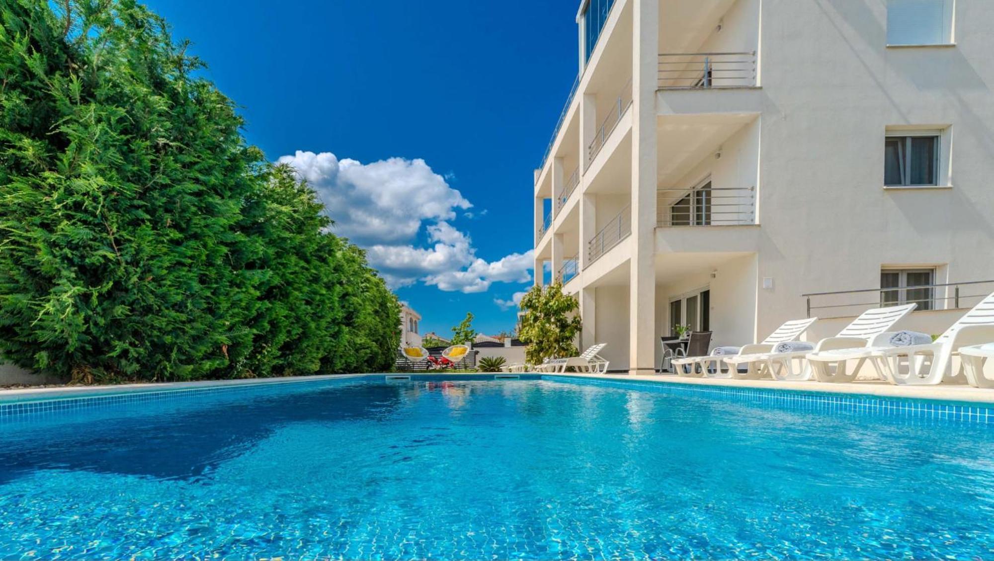 Apartment Deluxe Villa Carlotta Zadar Exteriör bild